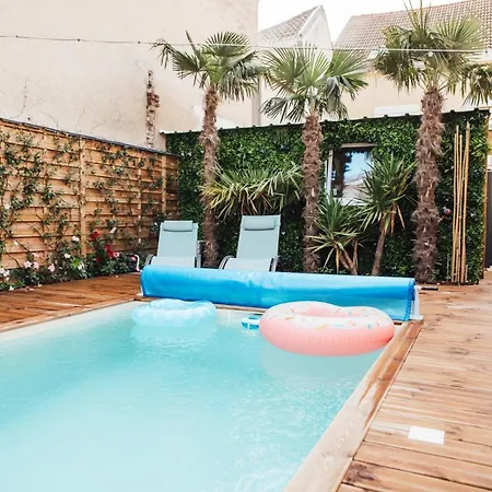 Apartment La Suite 176 - Piscine Privee, Spa, Hammam A Reims