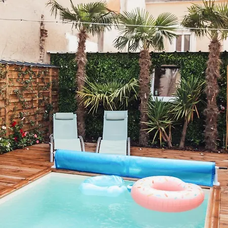 La Suite 176 - Piscine Privee, Spa, Hammam A Reims Apartment