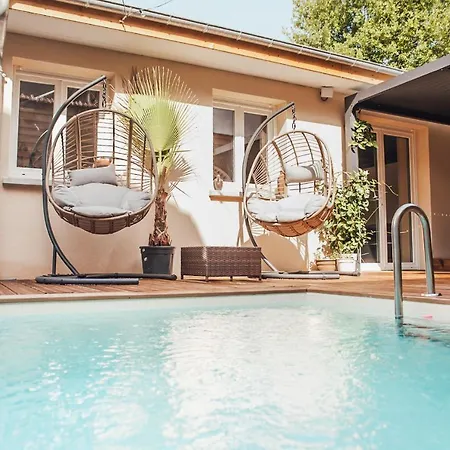 La 176 - Piscine Privee, Spa, Hammam A * Реймс